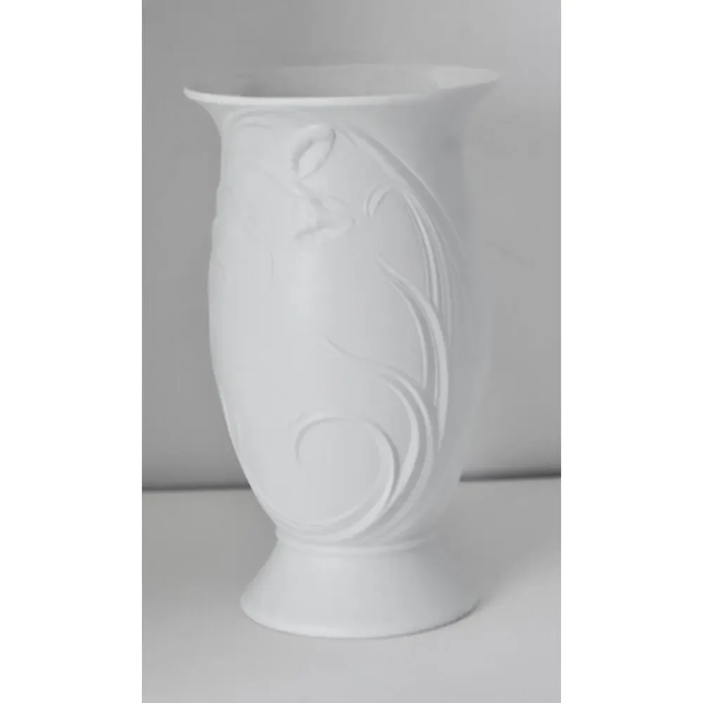 Modernist Seltmann Weiden Bavaria White Bisque Bavaria Ceramic 9
